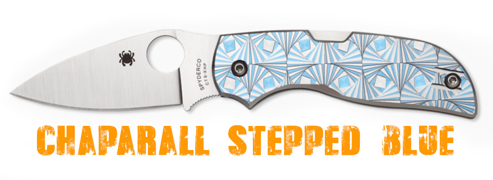 Chaparral stepped blue titanium
