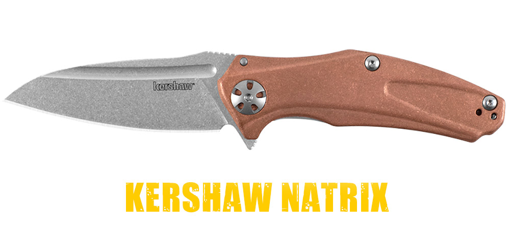 Copper Kershaw Natrix Flipper