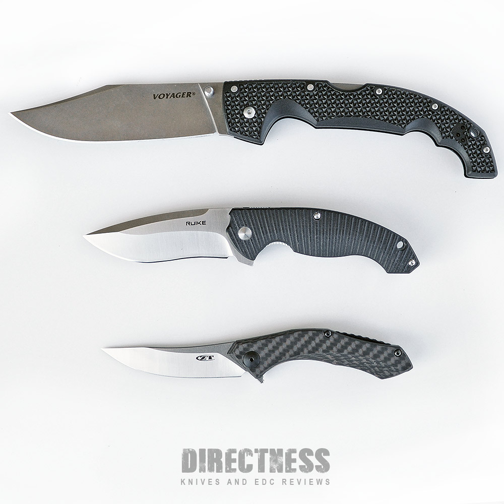 Rukie Knives Size Comparison